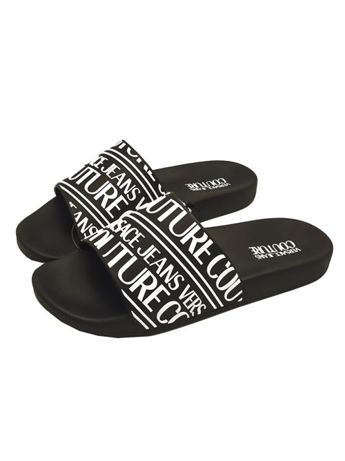 Ciabatta, uomo, logata. VERSACE COUTURE | 78YA3SQ1 71352899